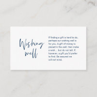 Mariage moderne Wishing well, Don d'argent Enclos