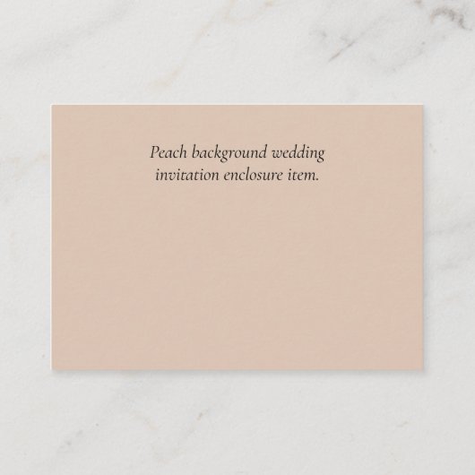 Carte D'accompagnement Mariage QR CODE RSVP DONS DETAILS Website (Dos)