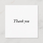 Carte D'accompagnement Mariage Registre Honeymoon Fund Qr Code Cadeau (Dos)