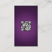 Carte D'accompagnement Mariage Royal Purple String (Dos)