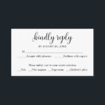 Carte D'accompagnement Mariage RSVP Rustic Chalkboard Mariage<br><div class="desc">Carte de boîtier du Mariage de tableau de bord rustique RSVP de mariage</div>