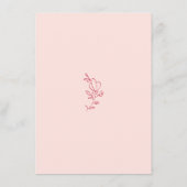 Carte D'accompagnement Mariage San Miguel (Dos)