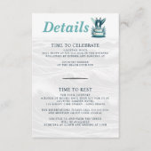 Carte D'accompagnement Mariage surf Grooms (Devant)