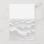 Carte D'accompagnement Mariage surf Grooms (Dos)