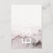 Carte D'accompagnement Mariage ultra moderne neutre pour les femmes (Dos)