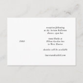 CARTE D'ACCOMPAGNEMENT MARIÉE TULIPE JAUNE MOD (Devant)