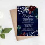 Carte D'accompagnement Marsala & Navy Floral Rustic Bois Réception<br><div class="desc">*** Veuillez saisir H076 dans la recherche de magasin pour trouver tous les articles correspondants *** Ou visitez notre collection Rustic Wood Marsala & Navy Blue Flowers. *** Ce design de haute qualité est facile à customiser pour correspondre à vos couleurs, styles et thèmes mariages. Pour plus de personnalisation, cliquez...</div>