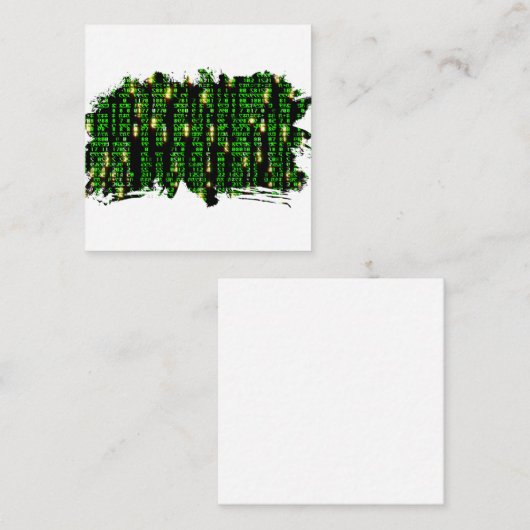 Carte D'accompagnement Matrice (Devant / Derrière)