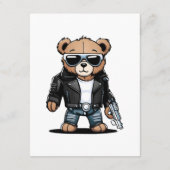 Carte D'accompagnement Mèmes de nounours mignons (Dos)