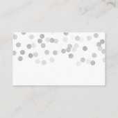 Carte D'accompagnement Merci Insertion Parties scintillant d'huile d'arge (Dos)