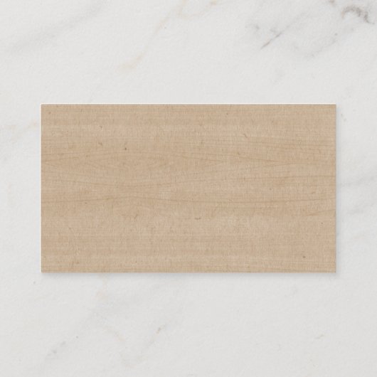 Carte D'accompagnement Merci mariage, Bois à cordes rustiques (Dos)
