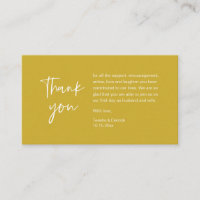 Merci mariage pour sa participation, minimaliste m