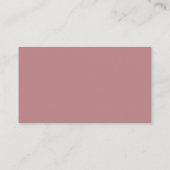 Carte D'accompagnement Merci mariage, Script simple moderne (Dos)