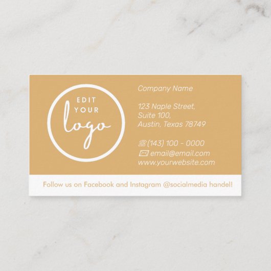 Carte D'accompagnement Merci pour les entreprises (Dos)