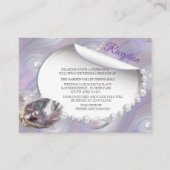 Carte D'accompagnement Mère des perles fusionnées comme des perles liquid (Devant)