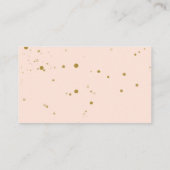 Carte D'accompagnement Mère et bébé agneau rose (Dos)
