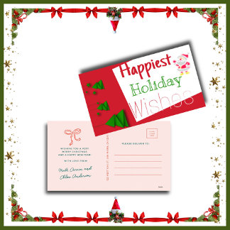 Carte D'accompagnement Merry Christmas from the Anderson Family