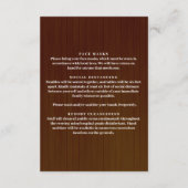 Carte D'accompagnement Mesure de sécurité pour pot Mason à motif floral v (Dos)