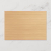 Carte D'accompagnement Mesures de sécurité des jarres en bois rose rose r (Dos)