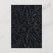 Carte D'accompagnement Mesures de sécurité pour les roses violettes gothi (Dos)