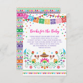 Carte D'accompagnement Mexicaine Fiesta Little Senorita Baby Apportez un (Devant / Derrière)