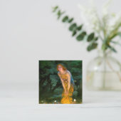 Carte D'accompagnement Midété Eve Edward Robert Hughes (Debout devant)