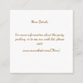 Carte D'accompagnement Midnight Kitty Adventure (Dos)