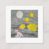 Carte D'accompagnement Midnight Kitty Adventure (Devant)