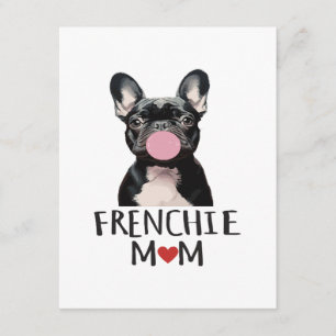 Carte D'accompagnement Mignon bouledogue français