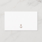 Carte D'accompagnement Minimal Nautical Sailboat Ahoy Boy Livres Pour Béb (Dos)