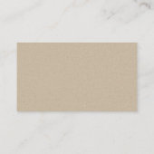 Carte D'accompagnement Minimal Simple Script Blush Heart Mariage Site Web (Dos)