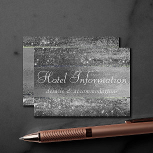 Carte D'accompagnement Minimalisme clinquant   Informations sur l'hôtel S