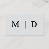 Carte D'accompagnement Minimalist  (Dos)