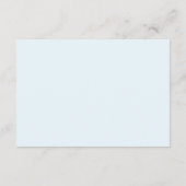 Carte D'accompagnement Minimaliste Moderne (Dos)