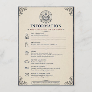 Carte D'accompagnement Ministère du Mariage Enclosure de Mariage Drôle