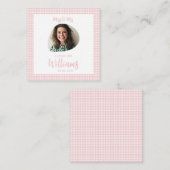 Carte D'accompagnement Mlle à Mme Future Mme Modern Boho (Devant / Derrière)
