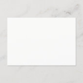 Carte D'accompagnement Modern Blush Botanical Wedding Details (Dos)