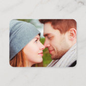 Carte D'accompagnement Modern Minimal Wedding Website QR Code Insert Card (Dos)