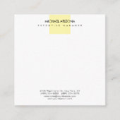 Carte D'accompagnement Modern Minimalist Simple Plain (Devant)