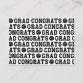 Carte D'accompagnement Modern Senior Baseball Player Thank You (Dos)