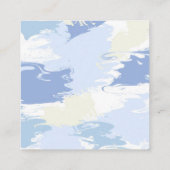 Carte D'accompagnement Modern Share a Recette Cloud Neuf Fête des mariées (Dos)