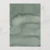 Carte D'accompagnement Modern wedding Enclosure Card  Details. (Dos)