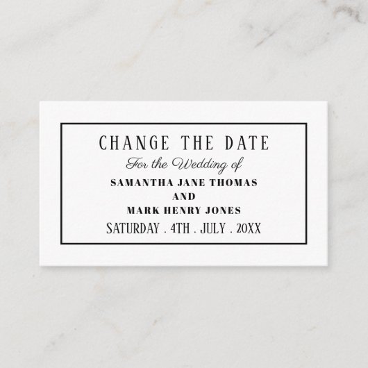 Carte D'accompagnement Moderne et élégant, n'importe quelle couleur, modi (Devant)