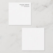 Carte D'accompagnement Moderne minimaliste (Devant / Derrière)