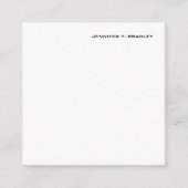 Carte D'accompagnement Moderne minimaliste (Devant)