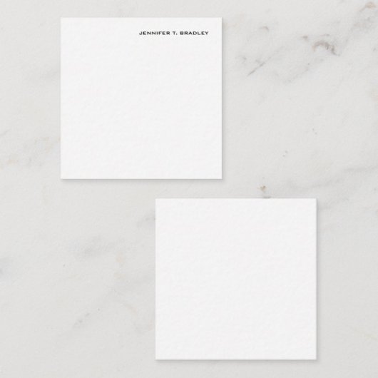 Carte D'accompagnement Moderne minimaliste (Devant / Derrière)