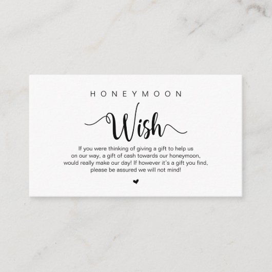 Carte D'accompagnement Moderne rustique ferme thème, Lune de miel Enclosu (Devant)