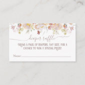 Carte D'accompagnement Moissonneuse à ressort Baby shower (Devant)