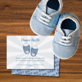 Carte D'accompagnement Mon bébé | Chaussures bébé Dusty Blue Garçon Déche
