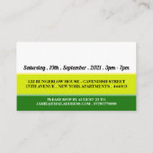 Carte D'accompagnement Monkey Dungaree, Billet d'anniversaire pour enfant (Dos)